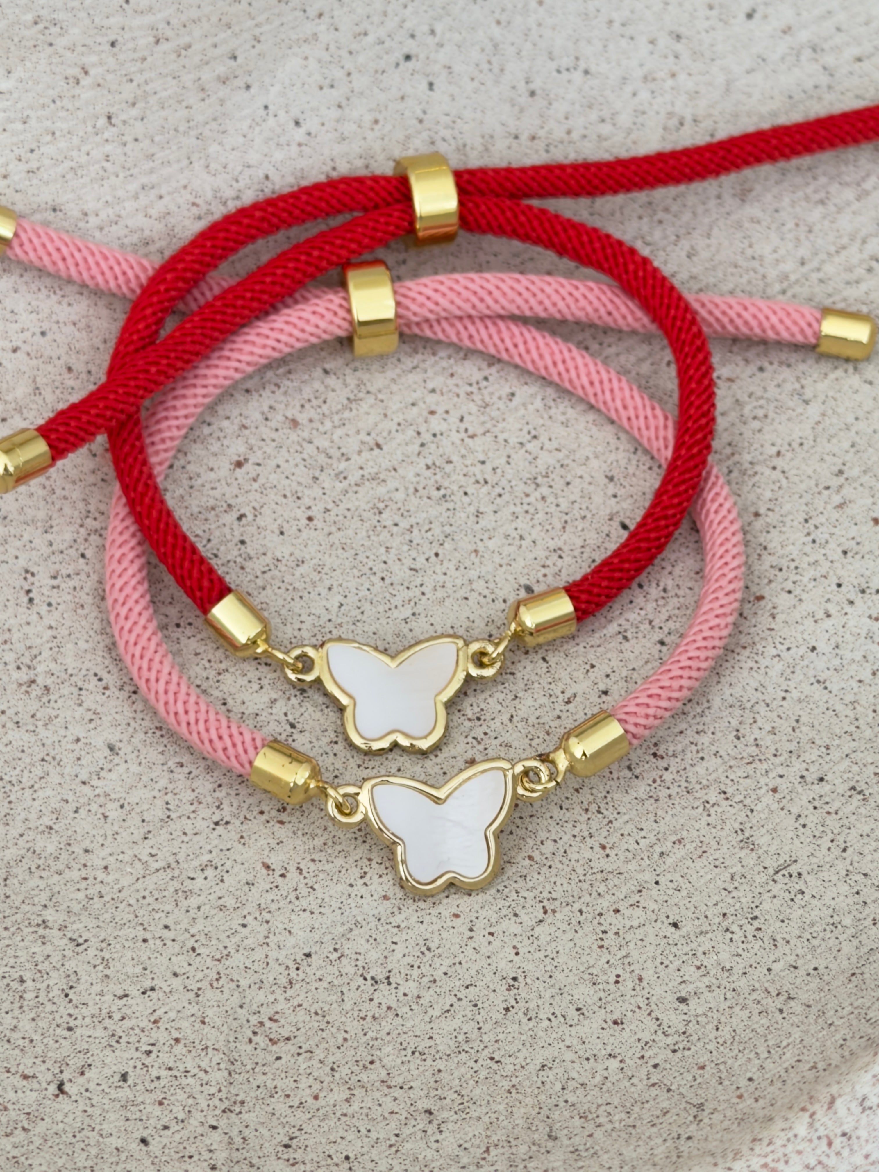 Pulsera cordón ajustables