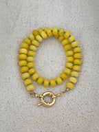 Yellow necklace