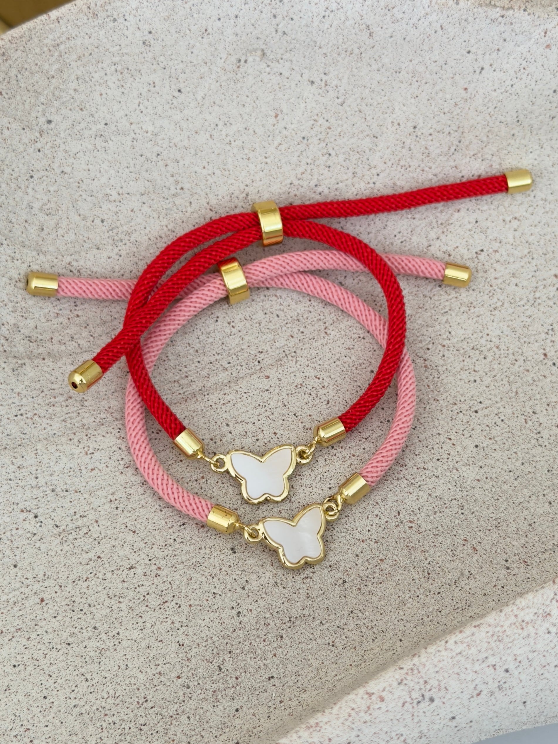 Pulsera cordón ajustables