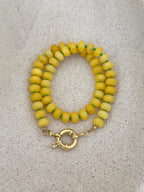 Yellow necklace
