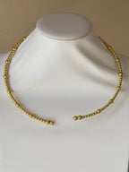 Gold choker