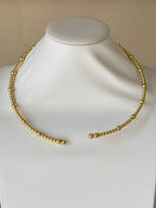 Gold choker